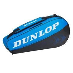 Dunlop FX Club 3 Racket Bag (Black-Blue)