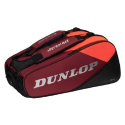 Dunlop CX Performance 12 Racket Bag (Black-Red)
