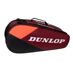 Dunlop CX Club 6 Racket Bag (Red-Black)