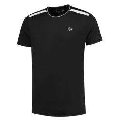Dunlop Club Boys Crew Tee (Black- White)
