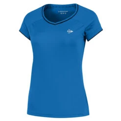 Dunlop Club Girls Crew Tee (Royal Blue- Navy)