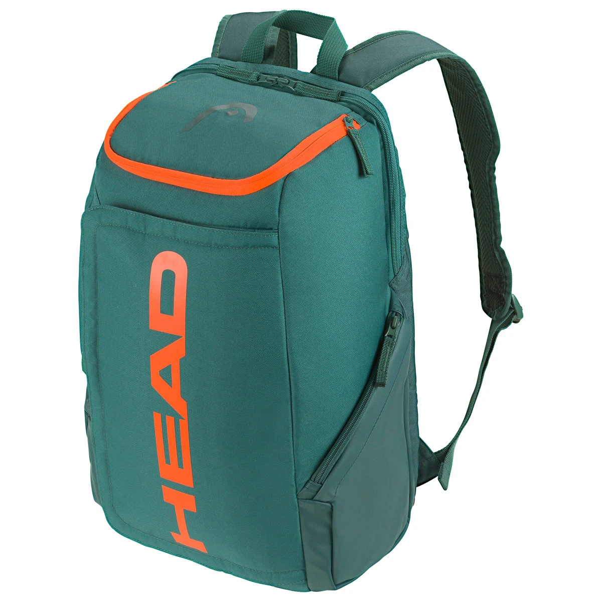 Head Pro Backpack (Dark Cyan-Fluo Orange) - Image 2