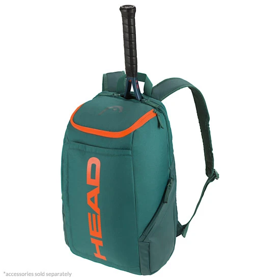 Head Pro Backpack (Dark Cyan-Fluo Orange) - Image 3