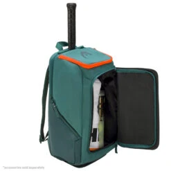Head Pro Backpack (Dark Cyan-Fluo Orange)
