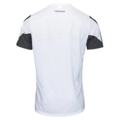Head Club 22 Tech Boys T-Shirt (White-Dark Blue)