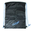 Head Drawstring Bag (Black-Blue)