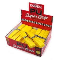 Karakal PU Super Grip Box Of 24 (Yellow Only)