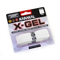 Karakal X-Gel Replacement Grip (White)
