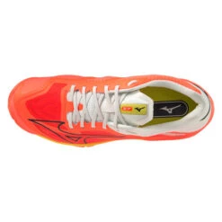 Mizuno Wave Lightning Z7 Court Shoes (Neon Flame/Black/Bolt 2)