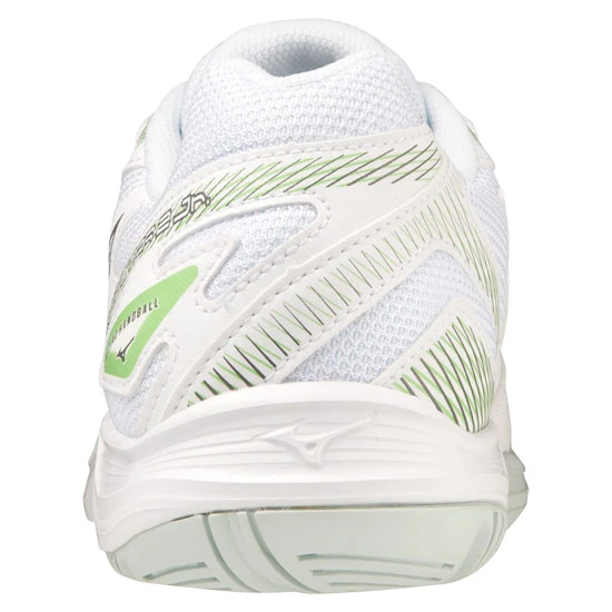 Mizuno Stealth Star 2 Junior Court Shoes (White/Glacial Ridge/Patina Green) - Image 2