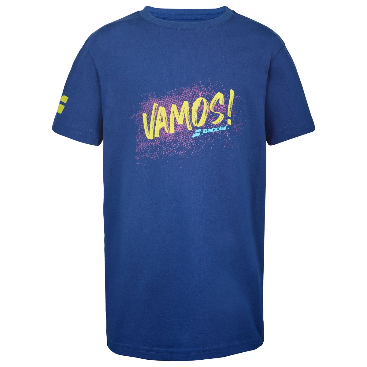 Babolat Exercise Boys Cotton Tee (Sodalite Blue) - Image 2