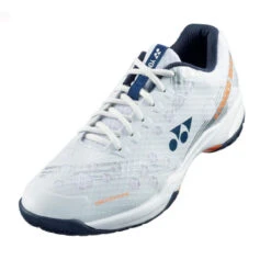 Yonex Strider Beat Mens Badminton Shoes (White-Orange)