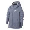 Nike Girls Full Zip Hoodie (Ashen Slate)