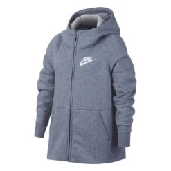 Nike Girls Full Zip Hoodie (Ashen Slate)