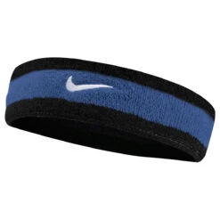 Nike Swoosh Headband (Black/Star Blue)