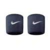 Nike Swoosh Wristbands (Obsidian-White)
