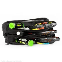 Prince Tour 12 Racket Bag (Black-Black)