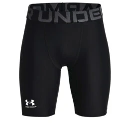 Under Armour HeatGear Armour Junior Shorts (Black-White)