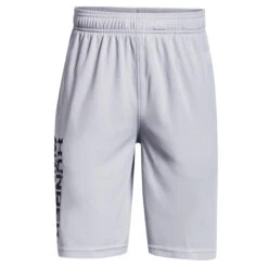 Under Armour UA Prototype 2.0 Wordmark Junior Shorts (Mod Gray-Black)