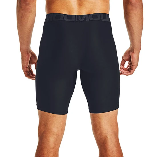 Under Armour Mens Tech 9" Boxerjock 2 Pack (Black) - Image 3