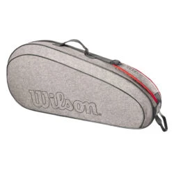 Wilson Team 3 Pack Racket Bag (Heather Grey)