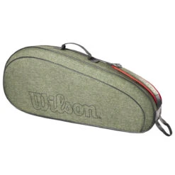 Wilson Team 3 Pack Racket Bag (Heather Green)