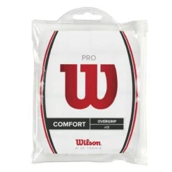 Wilson Pro Overgrip White (12 Pack)