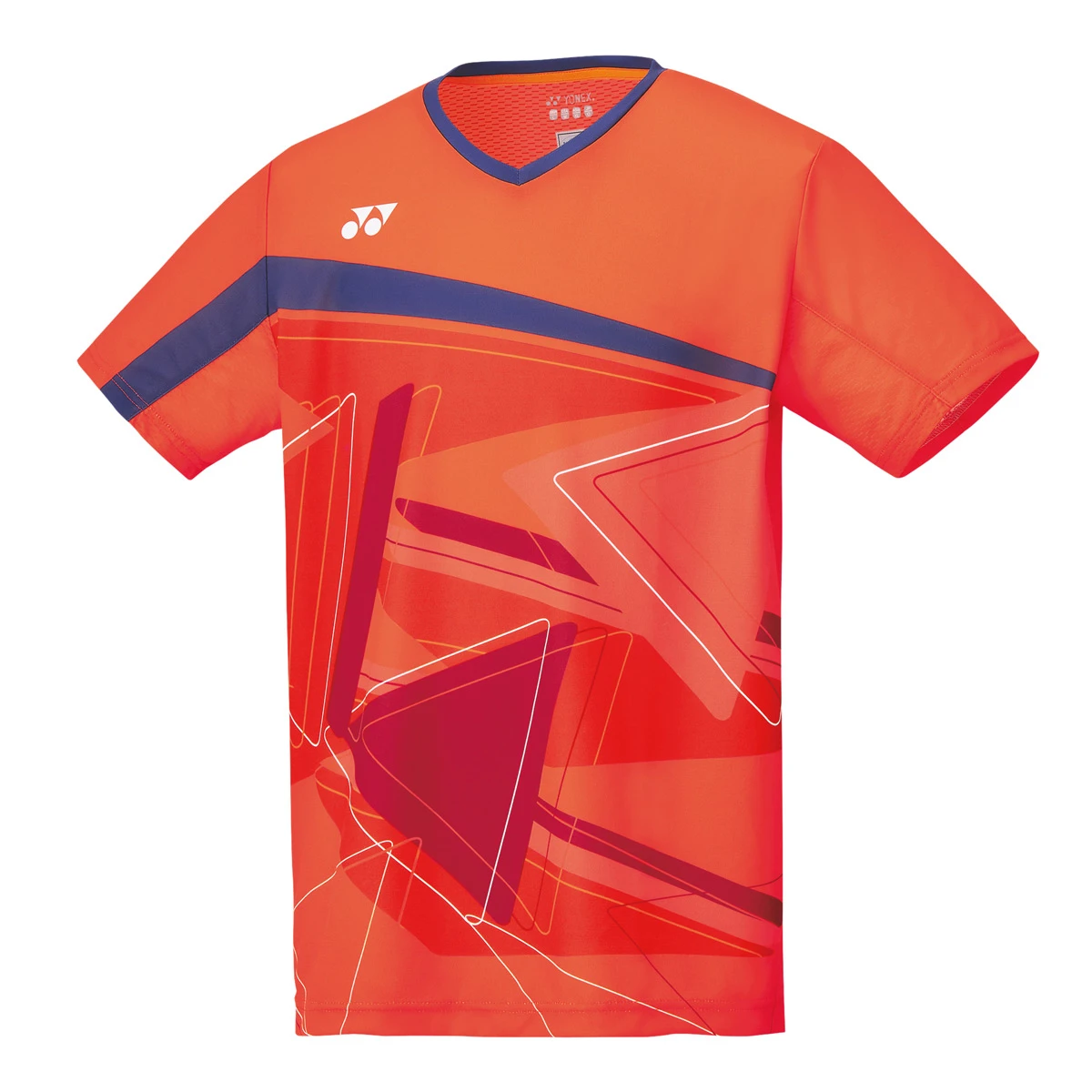 Yonex 10334 Mens Crew Neck Shirt (Flash Orange)