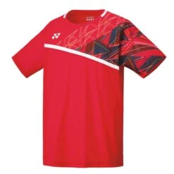Yonex 10335 Mens Crew Neck Shirt (Flash Red)