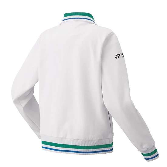 Yonex 75th Anniversary 57064A Womens Warm Up Jacket (White) - Image 2