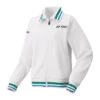 Yonex 75th Anniversary 57064A Womens Warm Up Jacket (White)