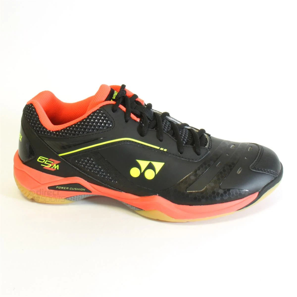 Yonex Power Cushion 65 ZM Badminton Shoes (Black-Red) - Image 2