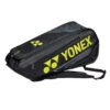 Yonex 02326 Expert 6 Racket Bag (Black-Yellow)