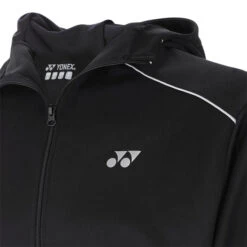 Yonex YHD7000 Junior Zip Through Hoodie (Black)