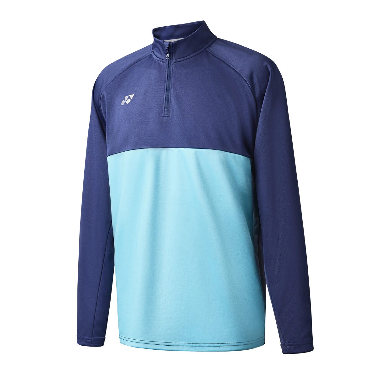 Yonex YML323J Junior Zip Mid-Layer (Navy-Silver-Sky)