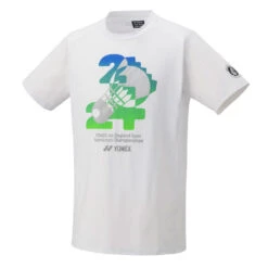 Yonex YOB24001EX Unisex T-Shirt (White)