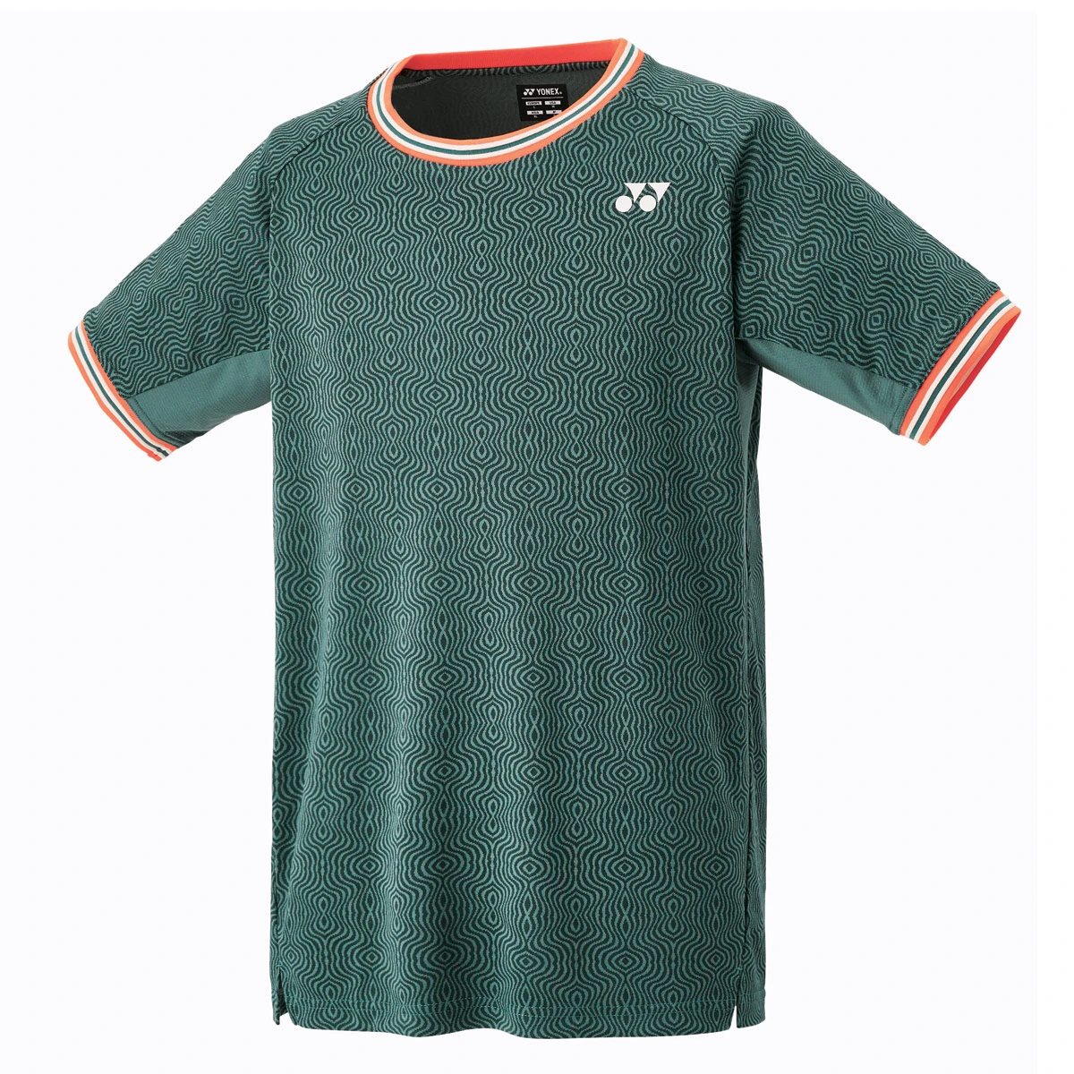 Yonex 10560 Mens Crew Neck Shirt (Olive) - Image 2