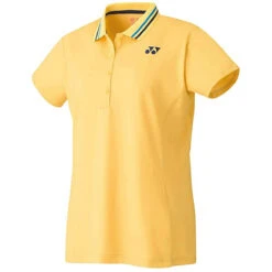 Yonex 20512 Womens Crew Neck Shirt (Soft Yellow)
