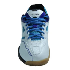 Yonex Power Cushion 36J Junior Badminton Shoes (White-Blue) UK SIZE 1 ONLY