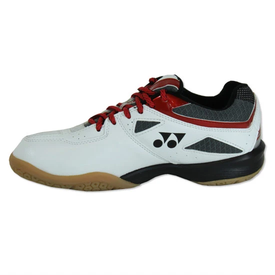 Yonex Power Cushion 36J Junior Badminton Shoes (White-Red) - Image 2