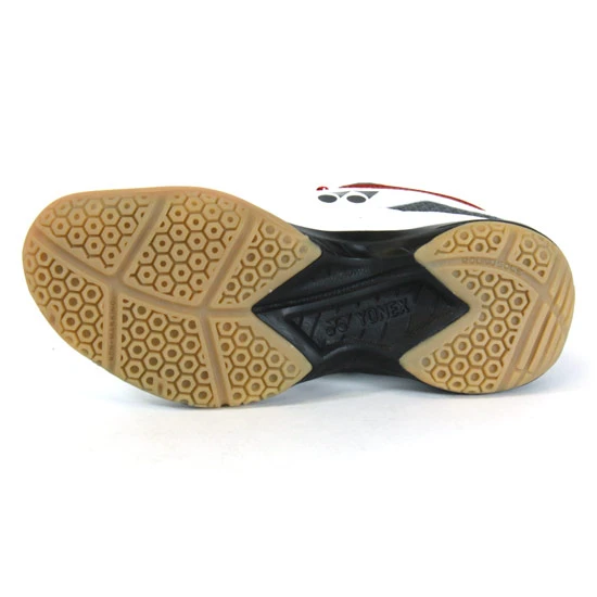 Yonex Power Cushion 36J Junior Badminton Shoes (White-Red)