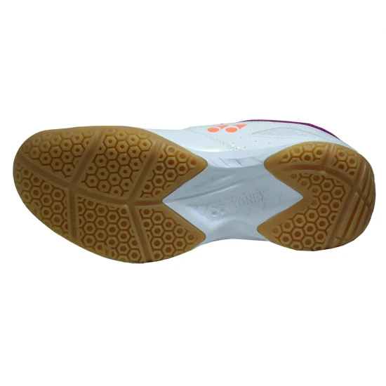Yonex Power Cushion 36L Womens Badminton Shoes (White-Coral)