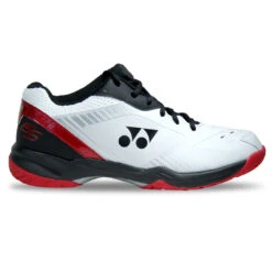 Yonex Power Cushion 65 X3 Badminton Shoes (White-Red)