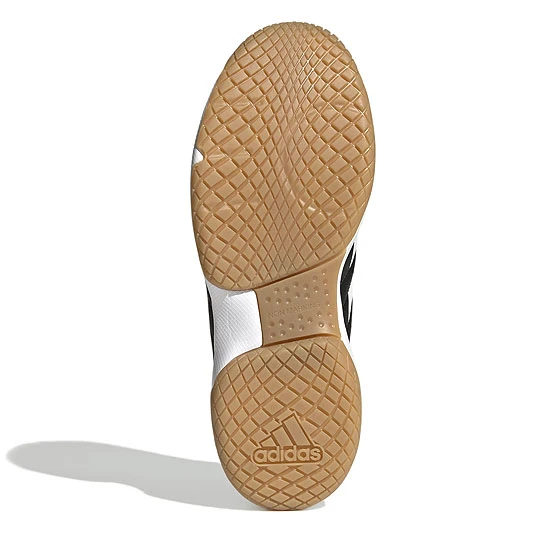 Adidas Ligra 7 Indoor Court Shoes (Core Black-White-Core Black)