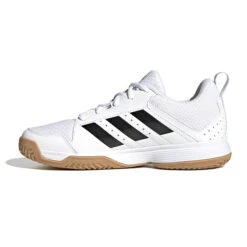 Adidas Ligra 7 Junior Court Shoes (White-Core Black-White)