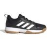 Adidas Ligra 7 Junior Court Shoes (Core Black-White-Core Black)