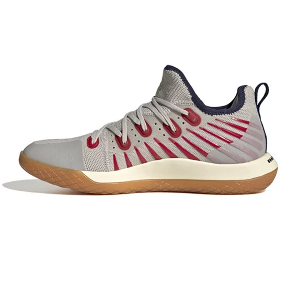 Adidas Stabil Next Gen Primeblue Mens Court Shoes (Grey Two-Team Navy Blue-Team College Red) - Image 4