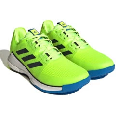 Adidas Crazyflight Mens Court Shoes (Lucid Lemon-Core Black-Bright Royal)