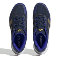 Adidas ForceBounce 2.0 Mens Court Shoes (Team Navy Blue 2-Matte Gold-Lucid Blue)