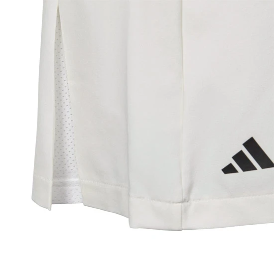 Adidas Club Pleated Girls Skirt (White) - Image 2